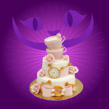 Plongez dans l'univers d'Alice au pays des merveilles avec nos gâteaux personnalisés