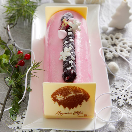 Bûche Yaourt & Myrtille