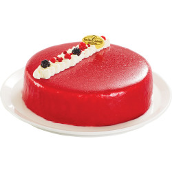 Notre gâteau glacé fruits rouges