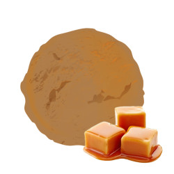 Glace au caramel beurre salé pour un dessert savoureux.