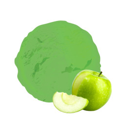 La pomme verte dans un sorbet ultra rafraichissant
