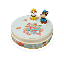 Le gâteau d'anniversaire de la pat'patrouille