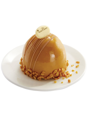 Un gâteau individuel de votre glacier au goût breton