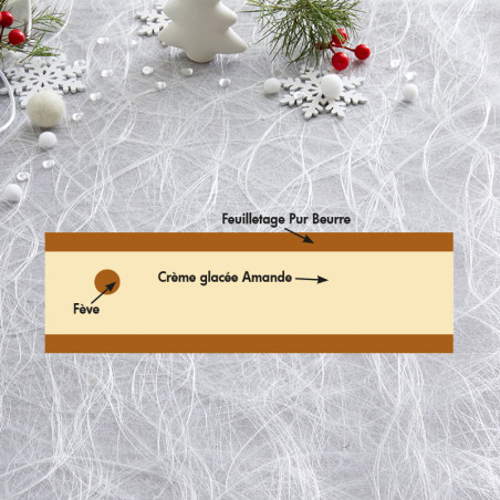 Notre galette des rois à la frangipane version glacée