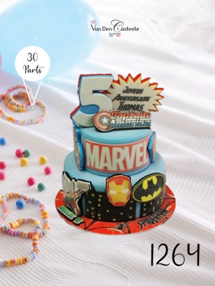 Gâteau Marvel