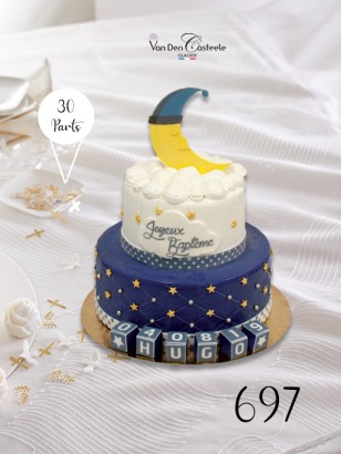 Gâteau glacé croissant de Lune