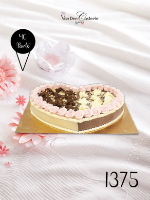 gateau en forme de coeur