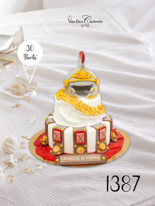 Pièce montée Thème Romain Gladiateur