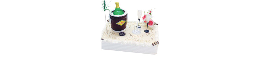 Gâteau avec photo pour anniversaire