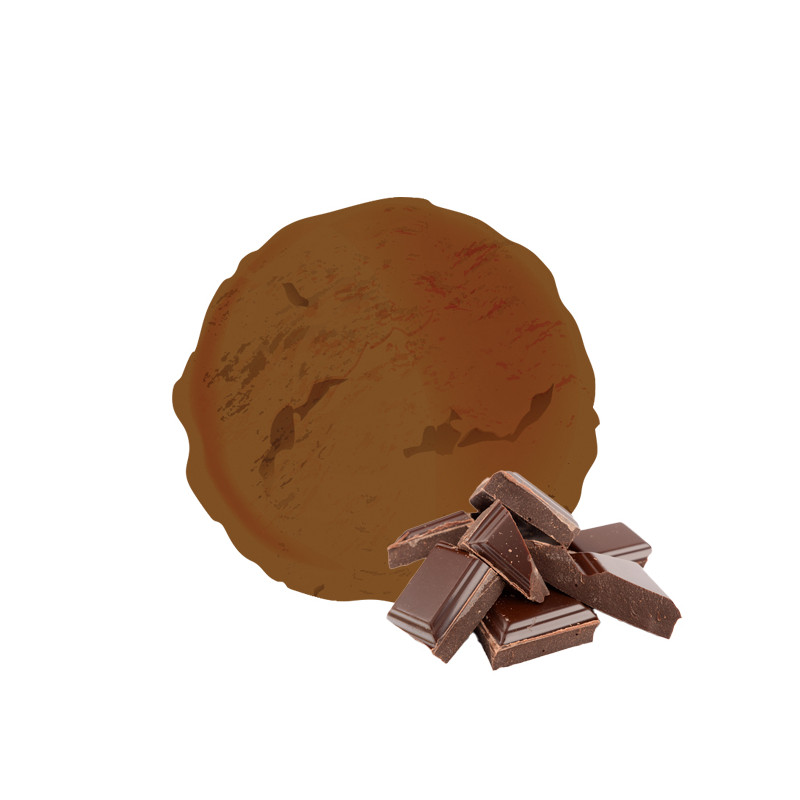 Notre crème glacée au chocolat au lait en format familial de 2.5 litres