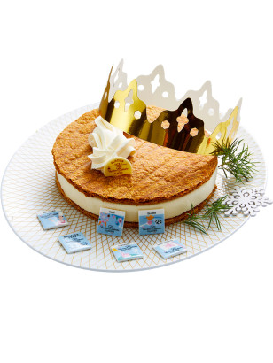 Notre galette des rois à la frangipane version glacée