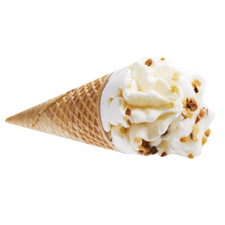 Cornet glacé Citron – Sorbet plein fruit & Chocolat blanc | Van Den Casteele