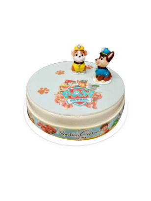 Le gâteau d'anniversaire de la pat'patrouille