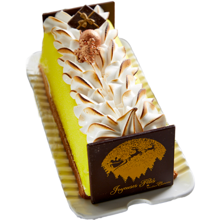 Bûche Citron Meringuée