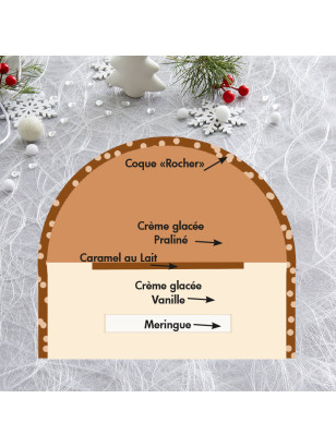 La bûche piémontaise version xxl