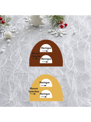 Des bûchettes glacées Merveilleuses