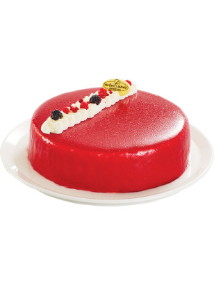 Notre gâteau glacé fruits rouges