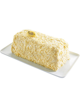 Un gâteau glacé à la Vanille intense