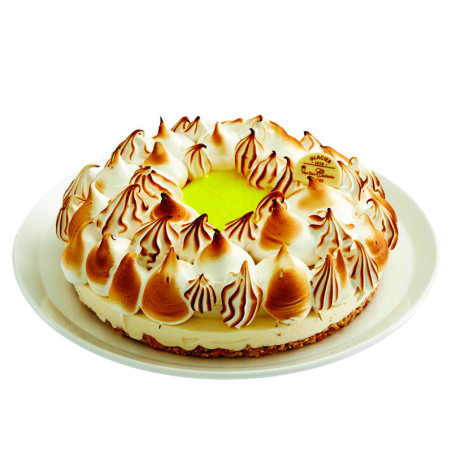 Tarte citron meringuée glacée – Dessert 10 parts | Van Den Casteele