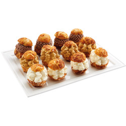 Mignardises Profiteroles – Choux glacés vanille, café & chocolat | Van Den Casteele