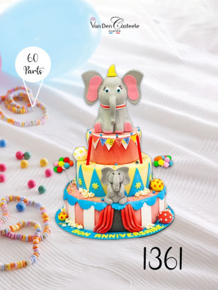 Gateau dumbo cirque