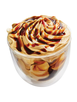 Une glace à l'irish coffee