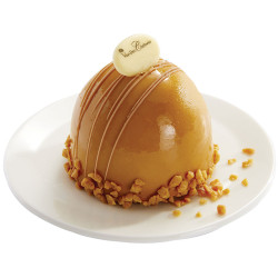 Un gâteau individuel de votre glacier au goût breton