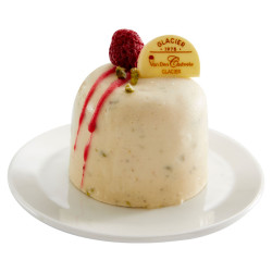 Dôme FRAMBOISE / PISTACHE