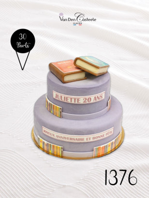 gateau livres
