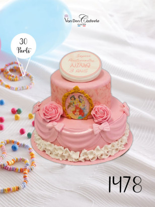 gateau princesse disney