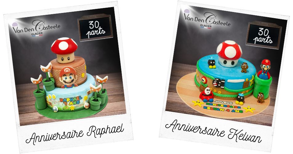 gâteau anniversaire Mario